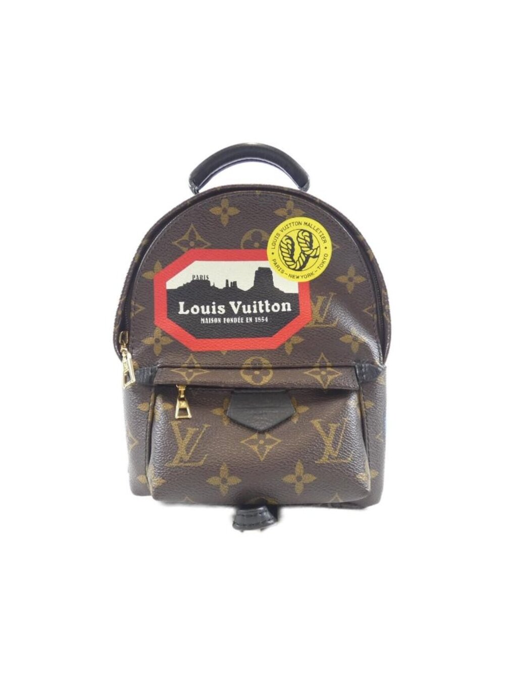 Louis Vuitton Monogram World Tour Palm Springs Backpack